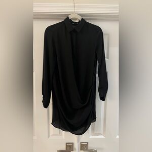 Elegant Black Mini Dress